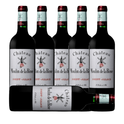 Chateau Moulin de la Rose Saint-Julien 2018 (6 Bottle Case)