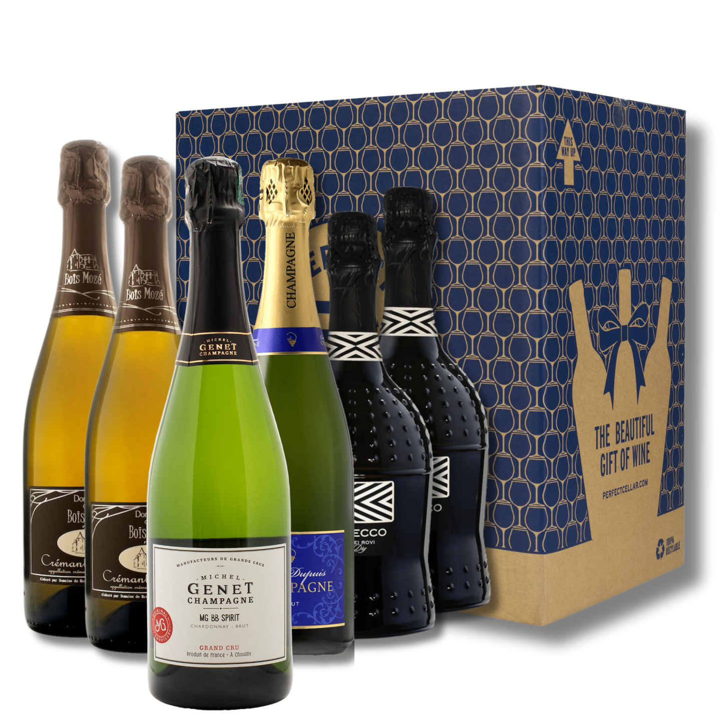 6 Bottle 'Champagne & Sparkling Mixed Case'