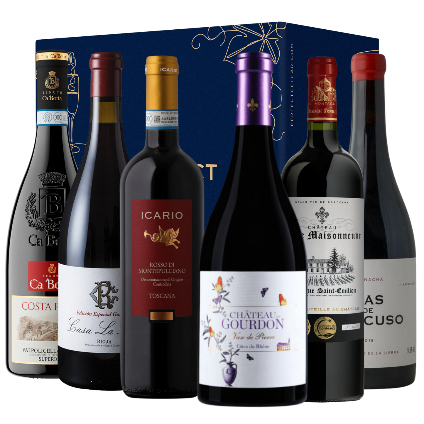 6 Bottle 'Introduction to Fine Red Wine'