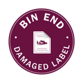 Bin End - Damaged Label