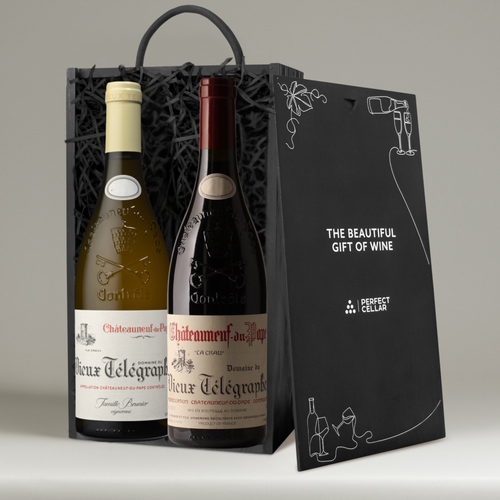 Châteauneuf-du-Pape Prestige Pair – Vieux Télégraphe Red & White