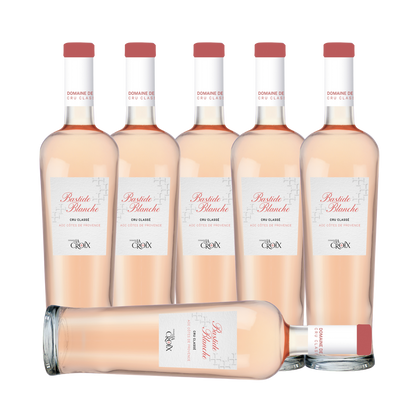 Domaine de la Croix Cuvee Bastide Blanche Cotes de Provence Cru Classe Rose 2025 (6 Bottle Case)