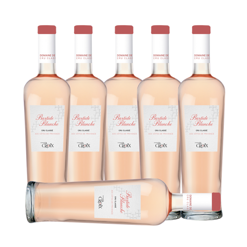 Domaine de la Croix Cuvee Bastide Blanche Cotes de Provence Cru Classe Rose 2025 (6 Bottle Case)