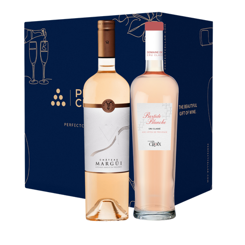 Essence of Provence Duo gift box with Chateau Margui and Domaine de la Croix Bastide Blanche