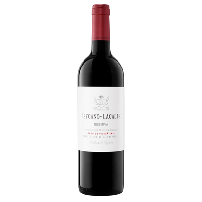 Bottle of wine called Lezcano-Lacalle Reserva from Cigales in Spain