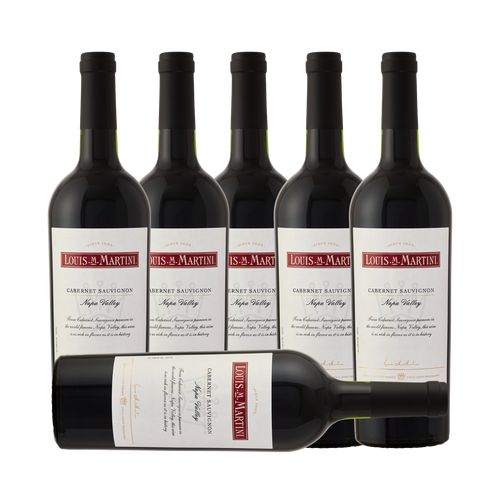 Louis Martini Napa Valley Cabernet Sauvignon 2022 (6 Bottle Case)