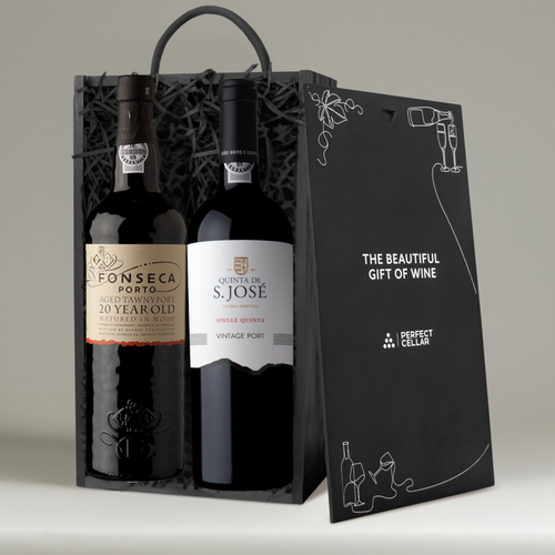 Luxury Port Gift Set – Quinta de São José Vintage & Fonseca 20 Year Old Tawny