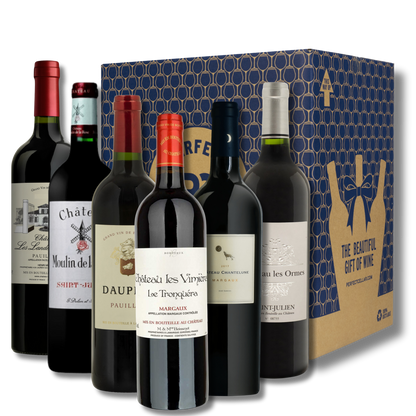 Left Bank Elegance: A Selection of Six Exquisite Bordeaux Wines