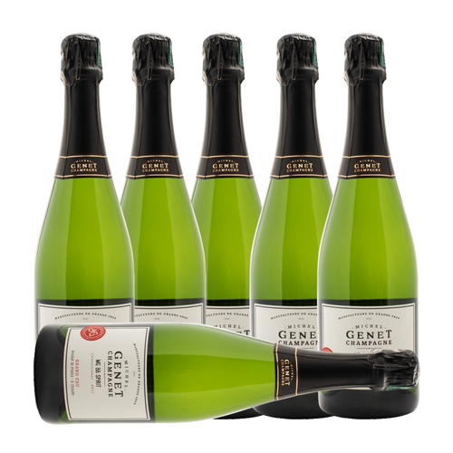 Michel Genet 'MG BB Spirit' Grand Cru Champagne NV (6 Bottle Case)