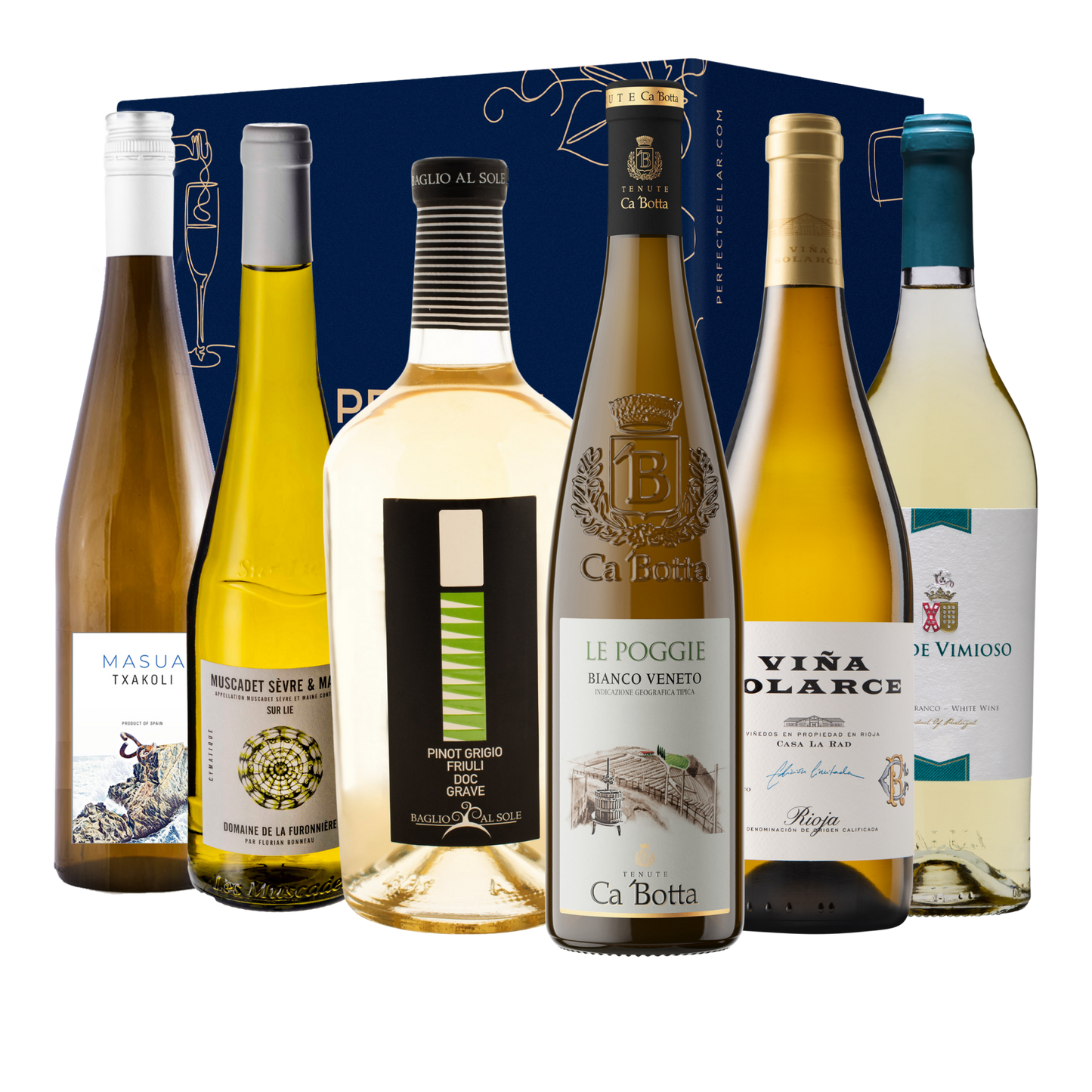 Perfect Cellar Classic Whites - 12 Bottle Mixed Case