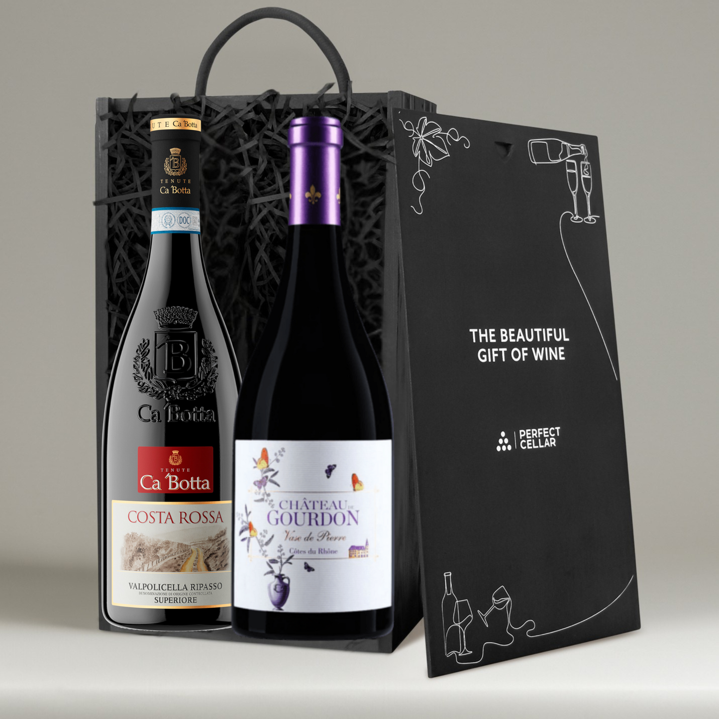 Perfect Reds: 2 Bottle Red Wine Gift Set