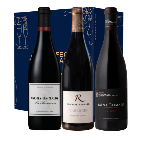 Red Burgundy Lovers Trio