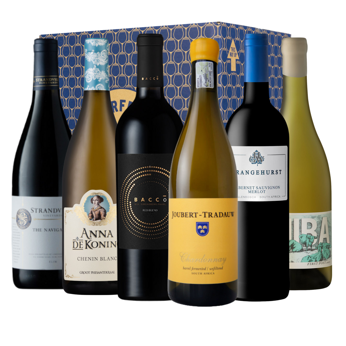 South African Mixed Case – 6 Exceptional Whites & Reds