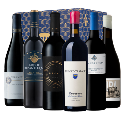 South African Red Mixed Case – 6 Rich & Expressive Wines