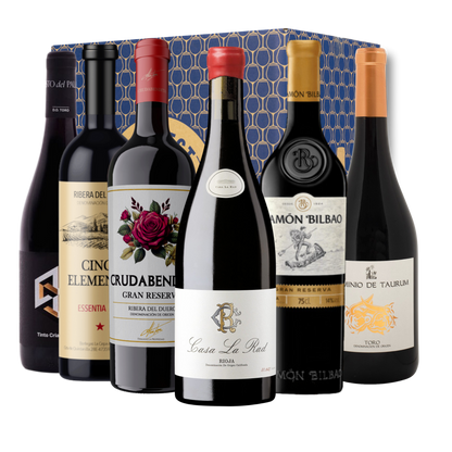 Spanish Red Wine Discovery Case – 6 Bottles, 3 Regions