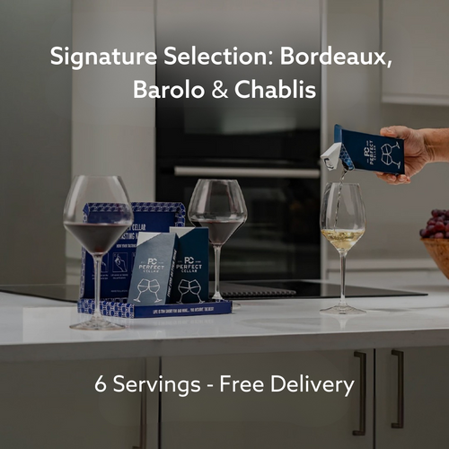 Signature Selection: Bordeaux, Barolo & Chablis TastingBOX