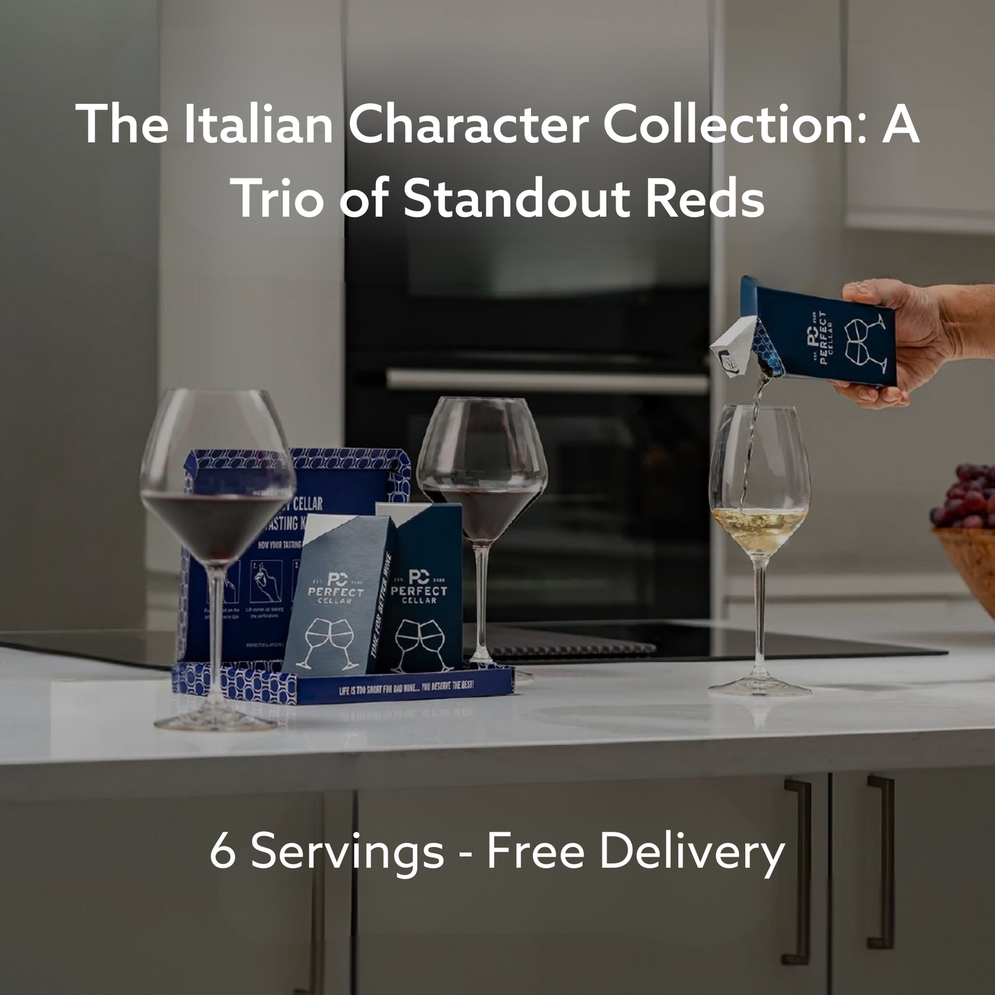 The Italian Character Collection: A Trio of Standout Reds TastingBOX