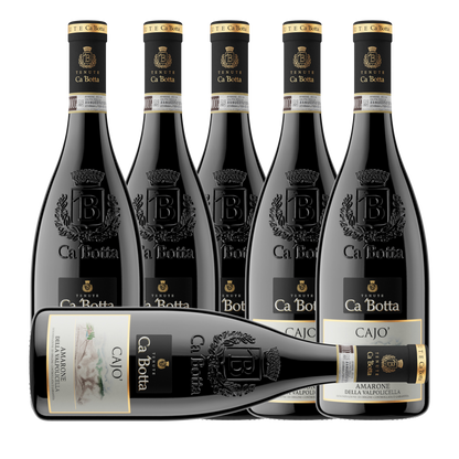 Tenute Ca 'Botta Cajo’ Amarone della Valpolicella DOCG 2018 (6 Bottle Case)