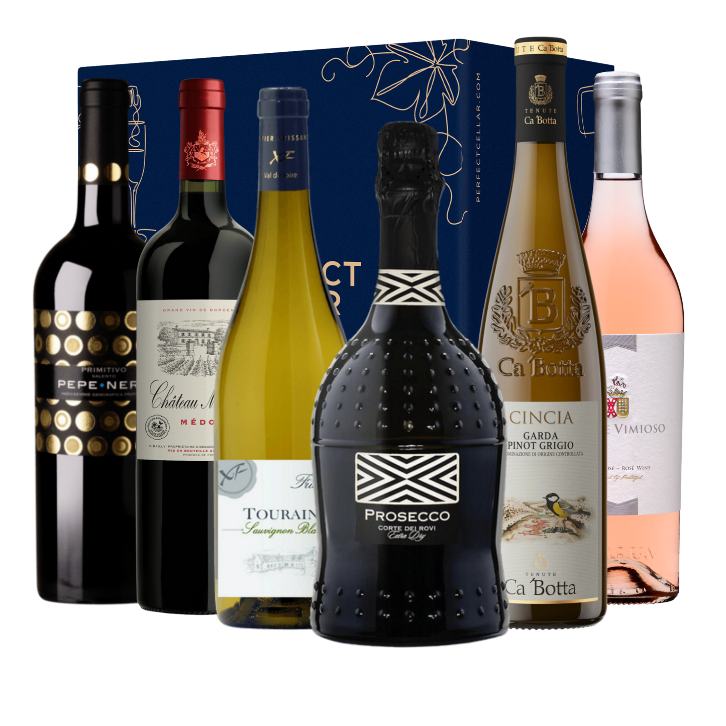 The Easy Drinking Mixed Case – Reds, Whites, Rosé & Fizz Made Simple