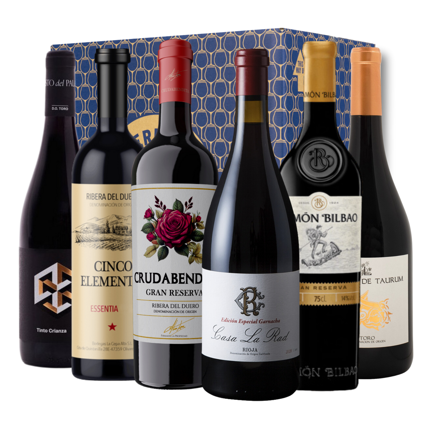 Spanish Red Wine Discovery Case – 6 Bottles, 3 Regions