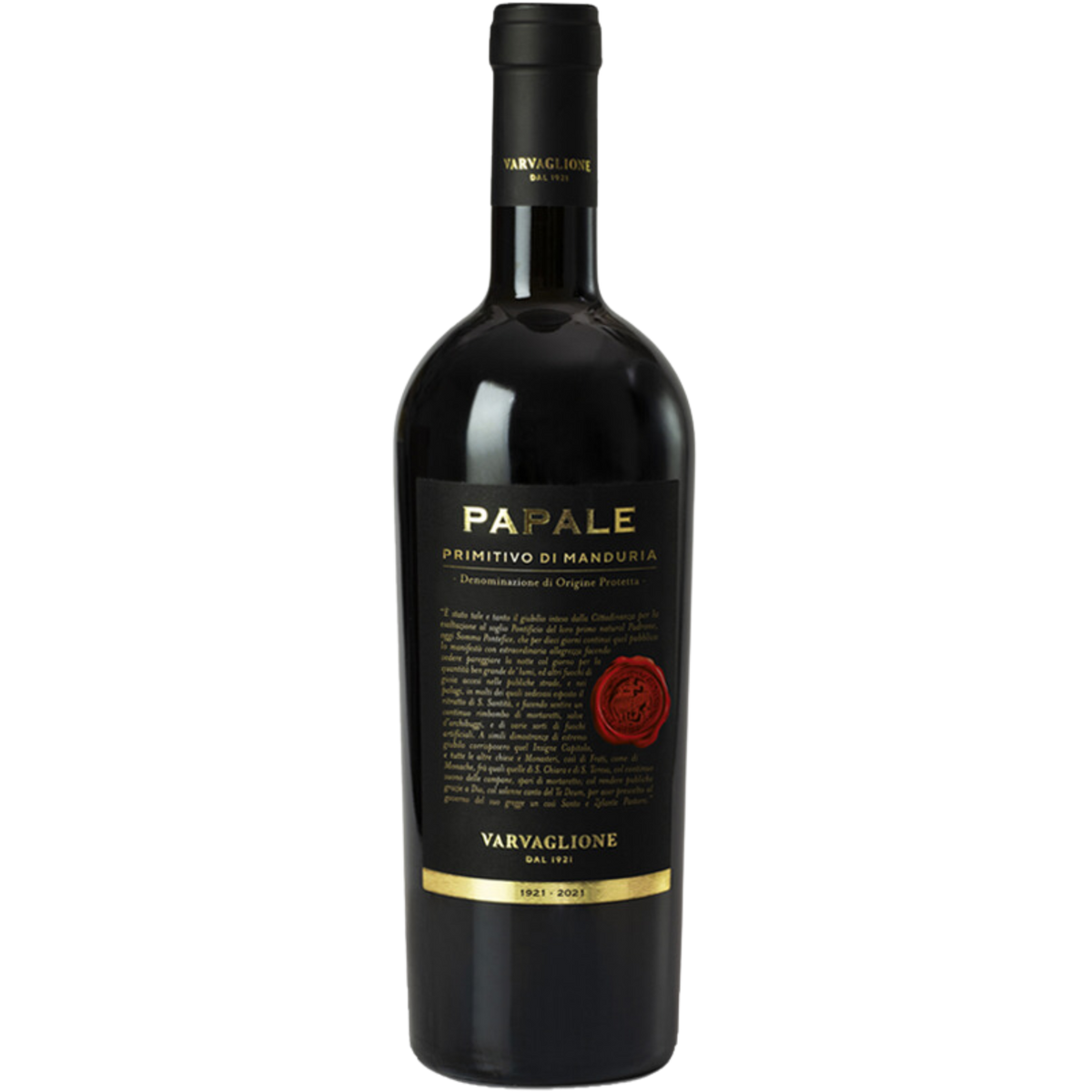 Varvaglione Papale Oro Primitivo di Manduria 2021