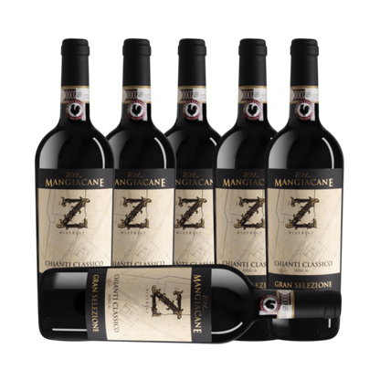 Villa Mangiacane Z District Gran Selezione Chianti Classico 2018 (6 Bottle Case)