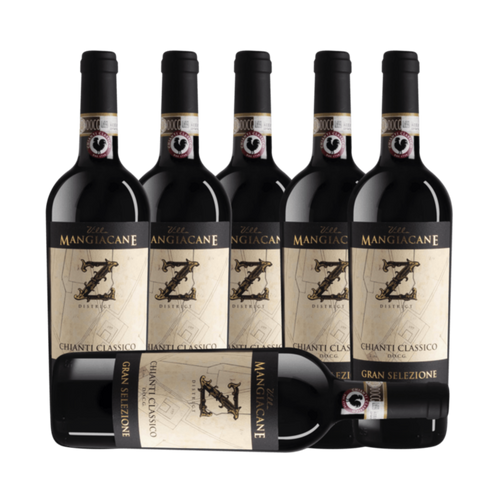 Villa Mangiacane Z District Gran Selezione Chianti Classico 2018 (6 Bottle Case)