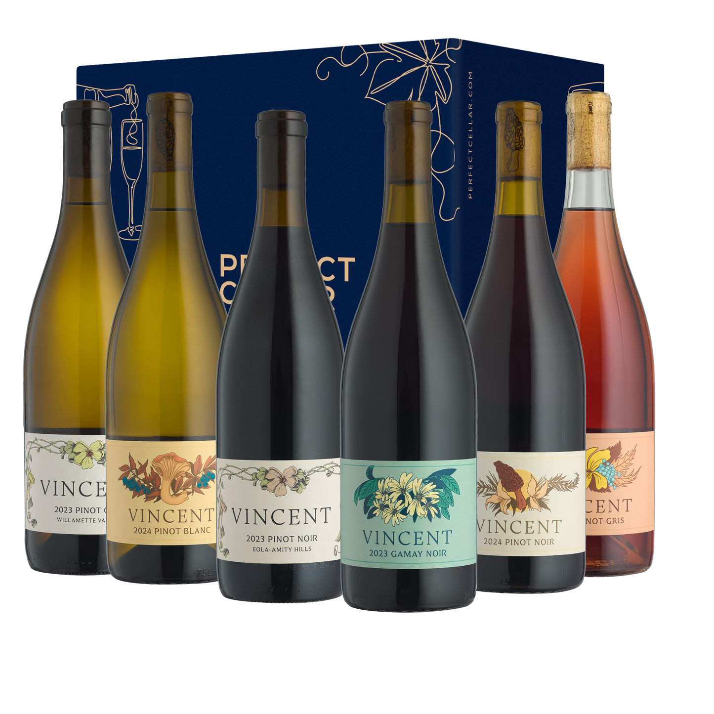 Vincent Wine Company: The Willamette Explorer (6 Bottle Case)